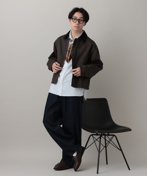 RAGEBLUE（レイジブルー）の「2WAY SET RING SCARF/リング付き柄スカーフ（バンダナ/スカーフ・メンズ・ダークブラウン/ネイビー/ブラック・FREE）」の17枚目の写真