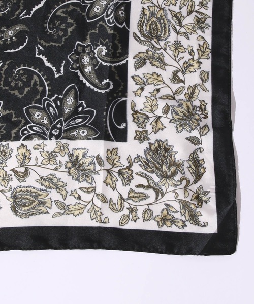 RAGEBLUE（レイジブルー）の「2WAY SET RING SCARF/リング付き柄スカーフ（バンダナ/スカーフ・メンズ・ダークブラウン/ネイビー/ブラック・FREE）」の22枚目の写真