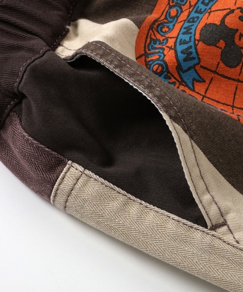 F.O.KIDS(エフオーキッズ)の「F.O.KIDS/エフオーキッズ ディズニーキャラクターGOOD OLD ウエストゴム ショーツ 秋 秋服 2026年秋冬(その他パンツ・キッズ・ブラウン/レインボー・140/150/160)」の13枚目の写真