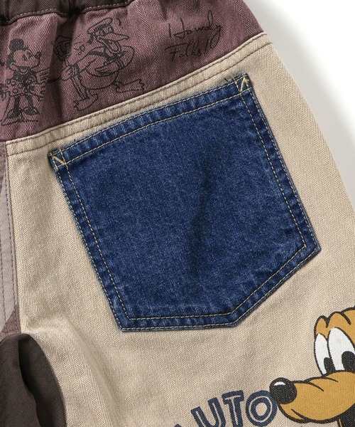 F.O.KIDS(エフオーキッズ)の「F.O.KIDS/エフオーキッズ ディズニーキャラクターGOOD OLD ウエストゴム ショーツ 秋 秋服 2026年秋冬(その他パンツ・キッズ・ブラウン/レインボー・140/150/160)」の14枚目の写真
