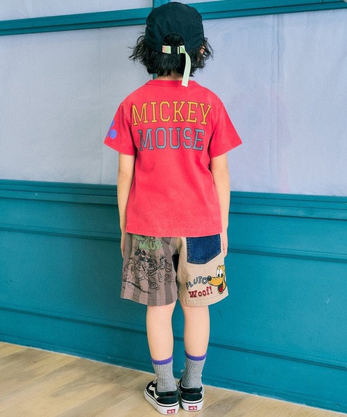 F.O.KIDS(エフオーキッズ)の「F.O.KIDS/エフオーキッズ ディズニーキャラクターGOOD OLD ウエストゴム ショーツ 秋 秋服 2026年秋冬(その他パンツ・キッズ・ブラウン/レインボー・140/150/160)」の6枚目の写真
