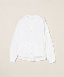 three dots（スリードッツ）の「ピグメントダイ ライトブルゾン（ブルゾン）」