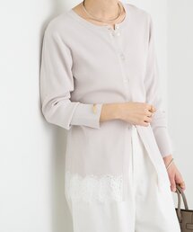 RIVE DROITE | 【鮮度抜群】レーストリムカーディガン(カーディガン/ボレロ)