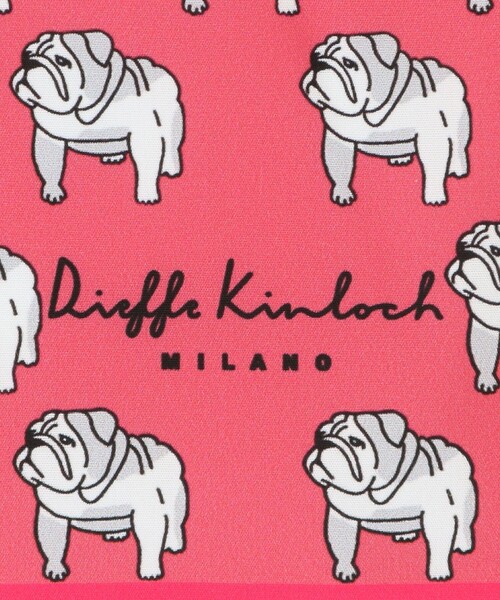 UNITED ARROWS（ユナイテッドアローズ）の「＜Dieffe Kinloch＞Bulldog ハンカチ（バンダナ/スカーフ・メンズ・シャーベット/オレンジ・FREE）」の5枚目の写真