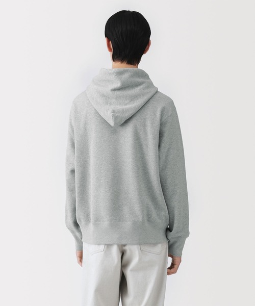 MUJI Labo(ムジラボ)の「〔MUJI Labo〕紳士 昔ながらの製法で編み立てたスウェットパーカ(パーカー・メンズ・ダークネイビー/グレー/ブラック・L/M/S/XL)」の9枚目の写真