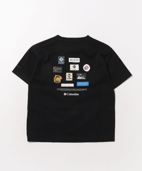 Columbia（コロンビア）の「columbia/コロンビア リラックスフィット綿混ショートスリーブTシャツ（Tシャツ/カットソー・キッズ・ブラック/ダークグリーン/ホワイト・L/M/S）」の4枚目の写真