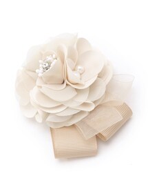 Reflect（リフレクト）の「【フォーマル／入卒】サテンフラワーコサージュ（ブローチ/コサージュ）」