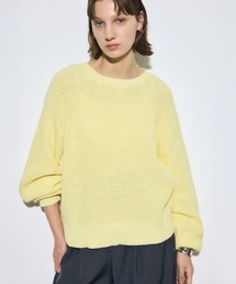 AZUL BY MOUSSY（アズールバイマウジー）の「畔編みリラックスニットトップス（ニット/セーター）」