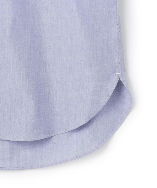 J.PRESS（ジェイプレス）の「【PREMIUM PLEATS / 形態安定】スーピマコットンエンドオンエンド シャツ / B.D.（シャツ/ブラウス・メンズ・ネイビー系・首回り43cm-裄丈86cm/首回り42cm-裄丈86cm/首回り41cm-裄丈85cm/首回り40cm-裄丈85cm/首回り39cm-裄丈84cm/首回り38cm-裄丈84cm/首回り37cm-裄丈82cm）」の6枚目の写真