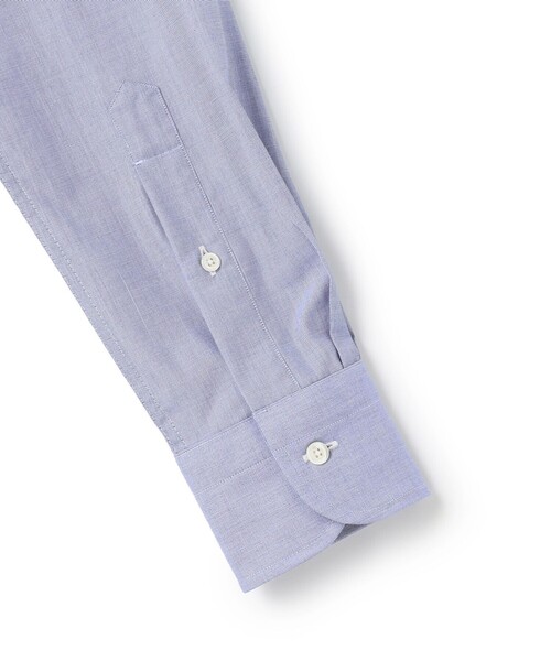J.PRESS（ジェイプレス）の「【PREMIUM PLEATS / 形態安定】スーピマコットンエンドオンエンド シャツ / B.D.（シャツ/ブラウス・メンズ・ネイビー系・首回り43cm-裄丈86cm/首回り42cm-裄丈86cm/首回り41cm-裄丈85cm/首回り40cm-裄丈85cm/首回り39cm-裄丈84cm/首回り38cm-裄丈84cm/首回り37cm-裄丈82cm）」の8枚目の写真