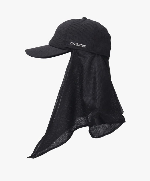 OVERRIDE（オーバーライド）の「OVERRIDE  HEATLOCK SCARF CAP SGP / オーバーライド（キャップ・レディース・ブラック/ピンク/ホワイト・58cm）」の21枚目の写真