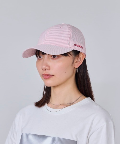 OVERRIDE（オーバーライド）の「OVERRIDE  HEATLOCK SCARF CAP SGP / オーバーライド（キャップ・レディース・ブラック/ピンク/ホワイト・58cm）」の7枚目の写真