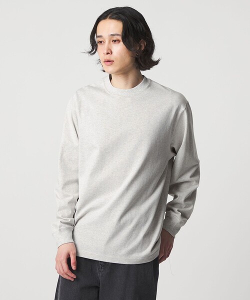 A DAY IN THE LIFE UNITED ARROWS(アデイインザライフユナイテッドアローズ)の「USAコットン リラックス カットソー<A DAY IN THE LIFE>(Tシャツ/カットソー・メンズ・ホワイト/ライム/ライトグレー・M/L)」の2枚目の写真
