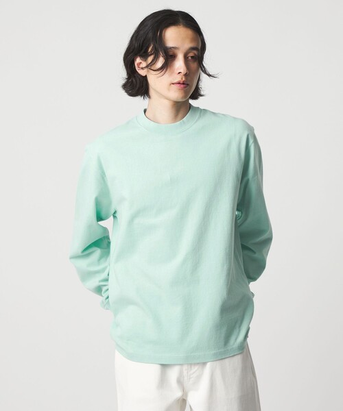 A DAY IN THE LIFE UNITED ARROWS(アデイインザライフユナイテッドアローズ)の「USAコットン リラックス カットソー<A DAY IN THE LIFE>(Tシャツ/カットソー・メンズ・ホワイト/ライム/ライトグレー・M/L)」の14枚目の写真