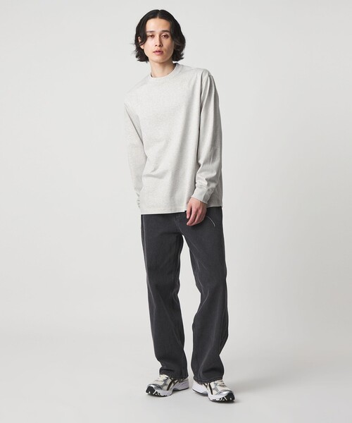 A DAY IN THE LIFE UNITED ARROWS(アデイインザライフユナイテッドアローズ)の「USAコットン リラックス カットソー<A DAY IN THE LIFE>(Tシャツ/カットソー・メンズ・ホワイト/ライム/ライトグレー・M/L)」の19枚目の写真
