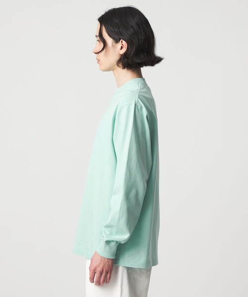 A DAY IN THE LIFE UNITED ARROWS(アデイインザライフユナイテッドアローズ)の「USAコットン リラックス カットソー<A DAY IN THE LIFE>(Tシャツ/カットソー・メンズ・ホワイト/ライム/ライトグレー・M/L)」の21枚目の写真