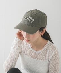 GANNI | GANNI　WASHED COTTON CANVAS CAP(キャップ)