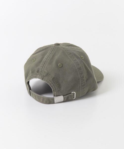 GANNI(ガニー)の「GANNI WASHED COTTON CANVAS CAP(キャップ・レディース・オリーブ・-)」の6枚目の写真