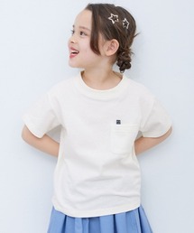 LOEFF＞オーガニックコットン クロップド クレセントスリーブ
