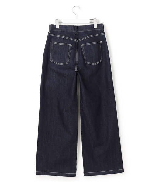 23区 S(ニジュウサンクチイサイサイズ)の「23区DENIM サマー ベイカーパンツ(デニムパンツ・レディース・ネイビー系/ターコイズブルー系/スカイブルー系・34/32/30/28)」の11枚目の写真