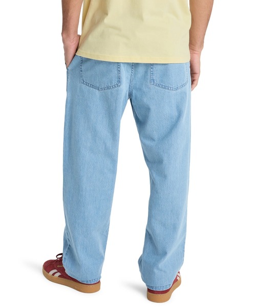 Quiksilver(クイックシルバー)の「QUIKSILVER メンズ TAXER REGULAR DENIM デニムロングパンツ レギュラー ルーズフィット【2026年春夏モデル】/クイックシルバーウエストゴムドローコード付きデニム(デニムパンツ・メンズ・ブラック/ネイビー・LARGE/MEDIUM/X-LARGE)」の10枚目の写真