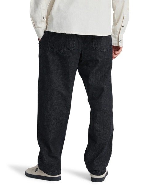 Quiksilver(クイックシルバー)の「QUIKSILVER メンズ TAXER REGULAR DENIM デニムロングパンツ レギュラー ルーズフィット【2026年春夏モデル】/クイックシルバーウエストゴムドローコード付きデニム(デニムパンツ・メンズ・ブラック/ネイビー・LARGE/MEDIUM/X-LARGE)」の3枚目の写真