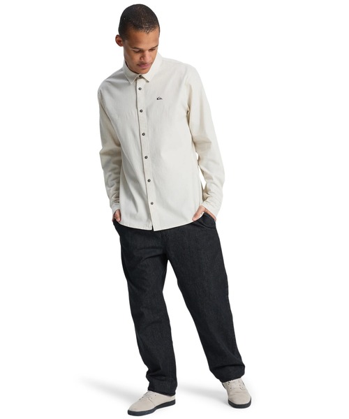 Quiksilver(クイックシルバー)の「QUIKSILVER メンズ TAXER REGULAR DENIM デニムロングパンツ レギュラー ルーズフィット【2026年春夏モデル】/クイックシルバーウエストゴムドローコード付きデニム(デニムパンツ・メンズ・ブラック/ネイビー・LARGE/MEDIUM/X-LARGE)」の5枚目の写真