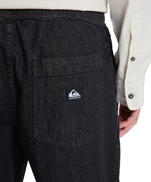 Quiksilver(クイックシルバー)の「QUIKSILVER メンズ TAXER REGULAR DENIM デニムロングパンツ レギュラー ルーズフィット【2026年春夏モデル】/クイックシルバーウエストゴムドローコード付きデニム(デニムパンツ・メンズ・ブラック/ネイビー・LARGE/MEDIUM/X-LARGE)」の7枚目の写真