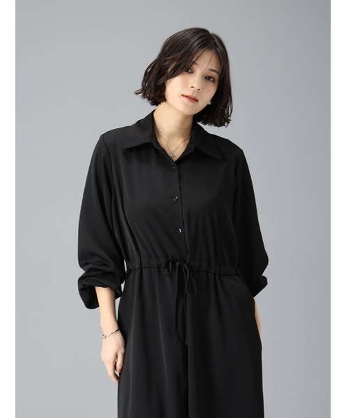 fifth（フィフス）の「ウエストマークノーブルワンピース（ワンピース・レディース・ネイビー/ブラック・M）」の7枚目の写真