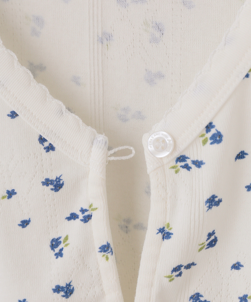 PULP/417EDIFICE(パルプフォーワンセブンエディフィス)の「P.A.M. / パークスアンドミニ CHIMERA POINTELLE CARDIGAN(カーディガン/ボレロ・レディース・ホワイト系その他・SMALL)」の4枚目の写真