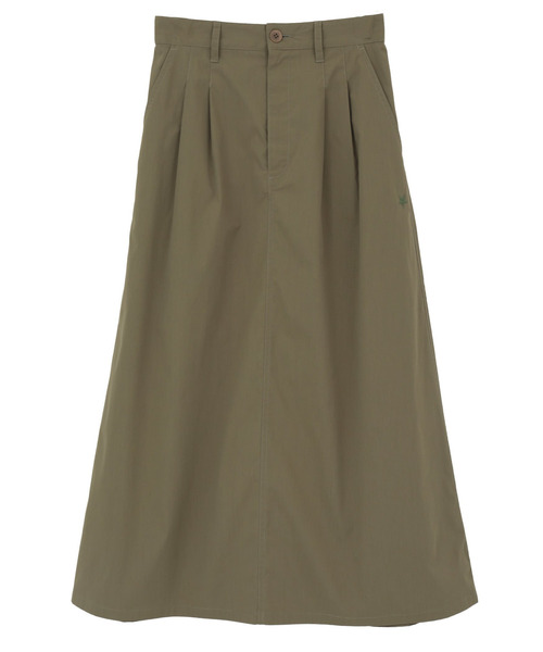 CONVERSE TOKYO(コンバーストウキョウ)の「MILITARY TUCK FLARE SKIRT(スカート・レディース・カーキ/ブラック・FREE)」の11枚目の写真