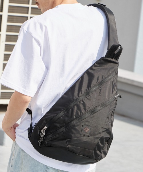 Columbia（コロンビア）の「Columbia/コロンビア パナシーアスリングバッグ 斜めがけ ワンショルダーバッグ ボディーバッグ 通学 アウトドア スポーツ 2026年春夏（ボディバッグ/ウエストポーチ・メンズ・ブラック・FREE）」の5枚目の写真