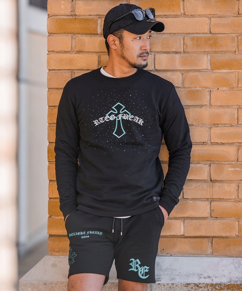 adamsJUGGLER(アダムスジャグラー)の「RTEG グロウクロスロンティー(Tシャツ/カットソー・メンズ・ブラック/グレー・XL/L/M/S)」の2枚目の写真