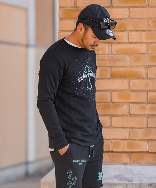 adamsJUGGLER(アダムスジャグラー)の「RTEG グロウクロスロンティー(Tシャツ/カットソー・メンズ・ブラック/グレー・XL/L/M/S)」の12枚目の写真