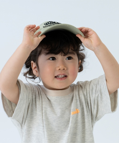 and D. petit main(アンドディープティマイン)の「【Dセレクト】刺しゅうロゴキャップ(キャップ・キッズ・ブラック/ライトカーキ・F)」の8枚目の写真