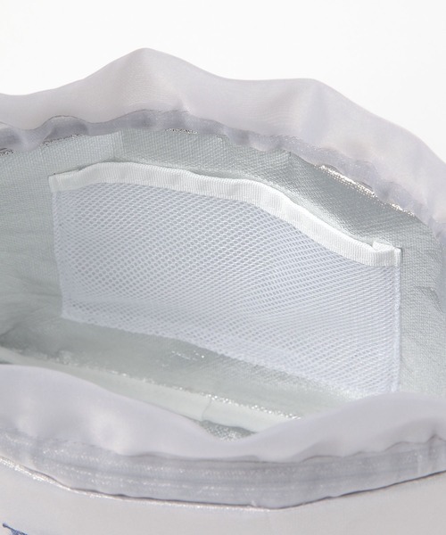 BAYFLOW（ベイフロー）の「[保冷・保温]リトルモカ保冷巾着（ポーチ・レディース・ホワイト/ライトグレー/ライトブルー・0）」の17枚目の写真