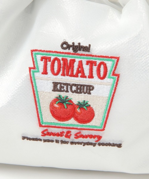 BAYFLOW（ベイフロー）の「[保冷・保温]リトルモカ保冷巾着（ポーチ・レディース・ホワイト/ライトグレー/ライトブルー・0）」の4枚目の写真