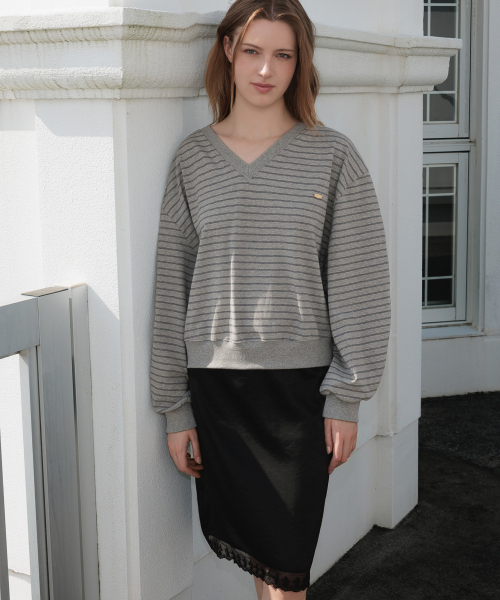 DEHEVE（デヘヴェ）の「Glossy Lace Skirt [Black]（スカート・レディース・ブラック・SMALL/MEDIUM）」の7枚目の写真
