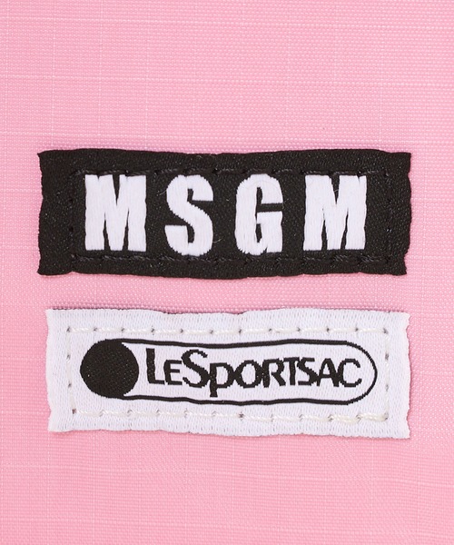 MSGM（エムエスジーエム）の「【MSGM×LeSportsac】Voyager Micro Backpack Pink（バックパック/リュック・レディース・ピンク・ONE SIZE）」の10枚目の写真