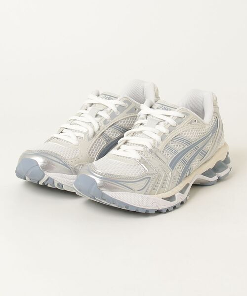 ASICS(アシックス)の「GEL-KAYANO 14 / ゲルカヤノ 14(スニーカー・レディース・ホワイト×シルバー・23.5/24.5/29.5/26/27/23/25.5/24/28.5/26.5/29/30.5/28/27.5/25)」の13枚目の写真