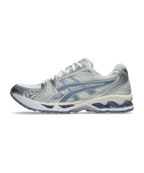 ASICS(アシックス)の「GEL-KAYANO 14 / ゲルカヤノ 14(スニーカー・レディース・ホワイト×シルバー・23.5/24.5/29.5/26/27/23/25.5/24/28.5/26.5/29/30.5/28/27.5/25)」の3枚目の写真