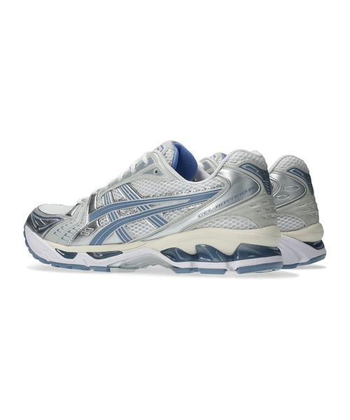 ASICS(アシックス)の「GEL-KAYANO 14 / ゲルカヤノ 14(スニーカー・レディース・ホワイト×シルバー・23.5/24.5/29.5/26/27/23/25.5/24/28.5/26.5/29/30.5/28/27.5/25)」の8枚目の写真