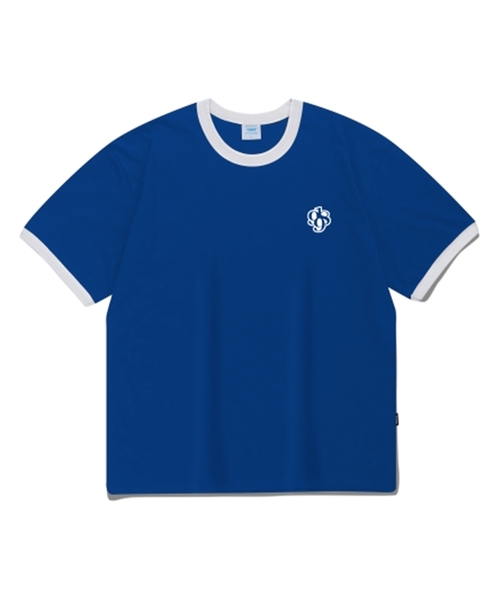 1989STANDARD(1989スタンダード)の「SYMBOL 1989 クールコットンリンガー半袖(SRSSTD-0100)(Tシャツ/カットソー・レディース・ブルー/ブラック/アイボリー/ライトグレー・MEDIUM/LARGE/X-LARGE)」の4枚目の写真