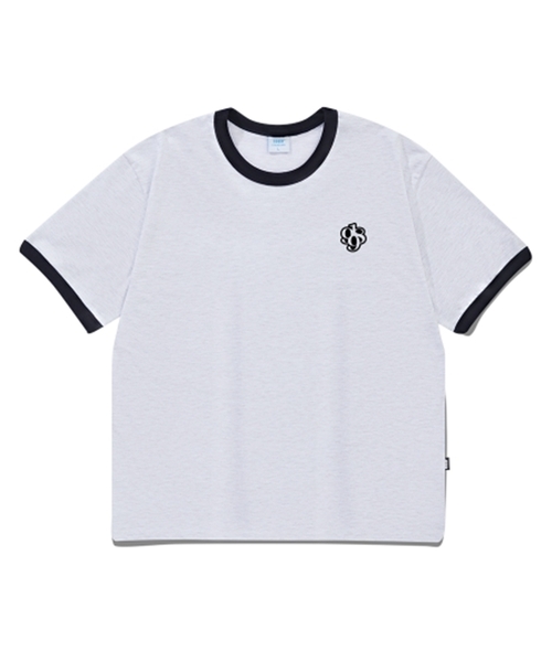 1989STANDARD(1989スタンダード)の「SYMBOL 1989 クールコットンリンガー半袖(SRSSTD-0100)(Tシャツ/カットソー・レディース・ブルー/ブラック/アイボリー/ライトグレー・MEDIUM/LARGE/X-LARGE)」の3枚目の写真