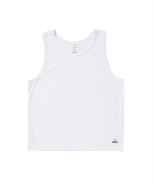 MAGIC NUMBER(マジック ナンバー)の「【MAGIC NUMBER】COTTON 2PAC TANKTOP(タンクトップ・メンズ・ブラック/ホワイト・X-LARGE/LARGE/MEDIUM)」の8枚目の写真