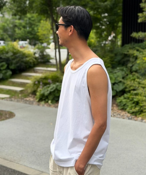 MAGIC NUMBER(マジック ナンバー)の「【MAGIC NUMBER】COTTON 2PAC TANKTOP(タンクトップ・メンズ・ブラック/ホワイト・X-LARGE/LARGE/MEDIUM)」の10枚目の写真