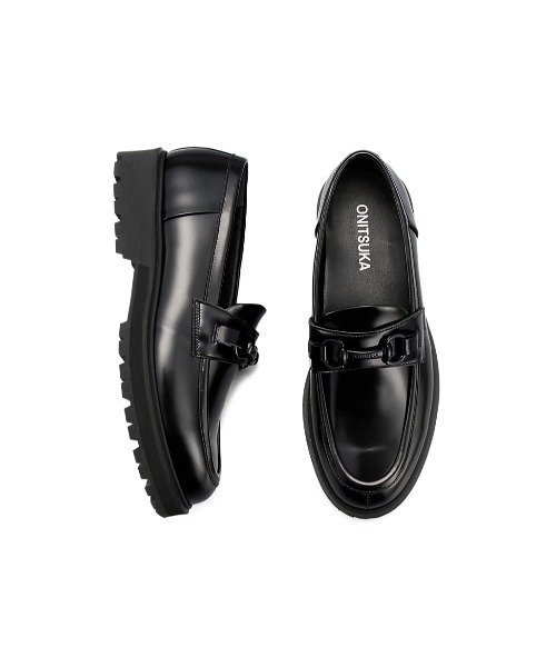 THE ONITSUKA（ジオニツカ）の「BIT LOAFER / ビット ローファー（ローファー・レディース・ブラック系/バーガンディー・25/24.5/24/23.5/23/22.5）」の4枚目の写真