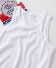 JEMORGAN（ジェーイーモーガン）の「【87】【JEMORGAN/ジェーイーモーガン】ワッフル タンクトップ/無地/インナーウェア（タンクトップ）」