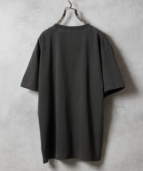 NUMBER (N)INE（ナンバーナイン）の「HAND PAINTED Number⑨ PRINTED VINTAGE WASH T-SHIRT / ハンドペイント ナンバーナイン ワンポイント ロゴプリント ヴィンテージウォッシュ Tシャツ（Tシャツ/カットソー・メンズ・ネイビー/ブラック系/バーガンディー/ブラック/レッド系/グレー/グレー系/ネイビー系・2/4/3）」の18枚目の写真