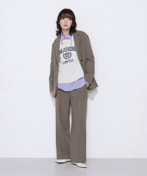 COMME CA Wardrobe（コムサワードローブ）の「ソフトタイプライター シャツ（シャツ/ブラウス・レディース・イエロー/サックスブルー/ホワイト・FREE）」の15枚目の写真